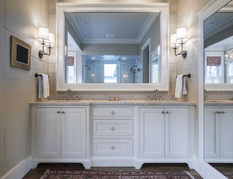 Floating Vanity with Accent Lighting
