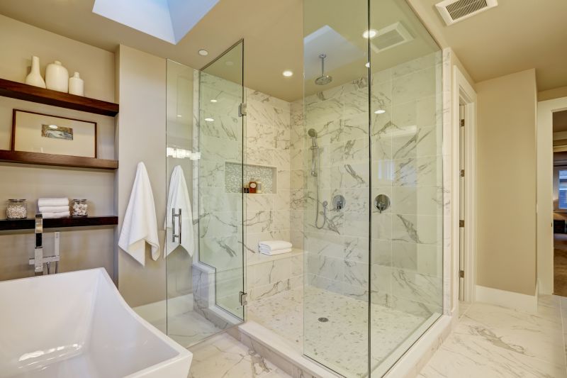 Tile-Design Shower